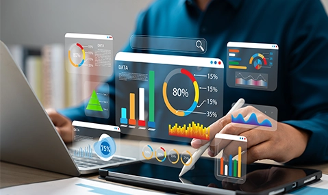 Online Power BI and Advanced Excel combined course for data analysis and visualization