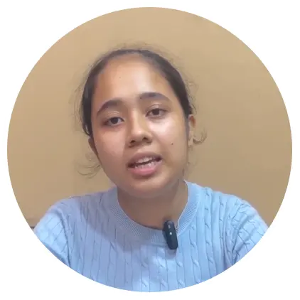 Isha is a happy students of our E-Accounting classes